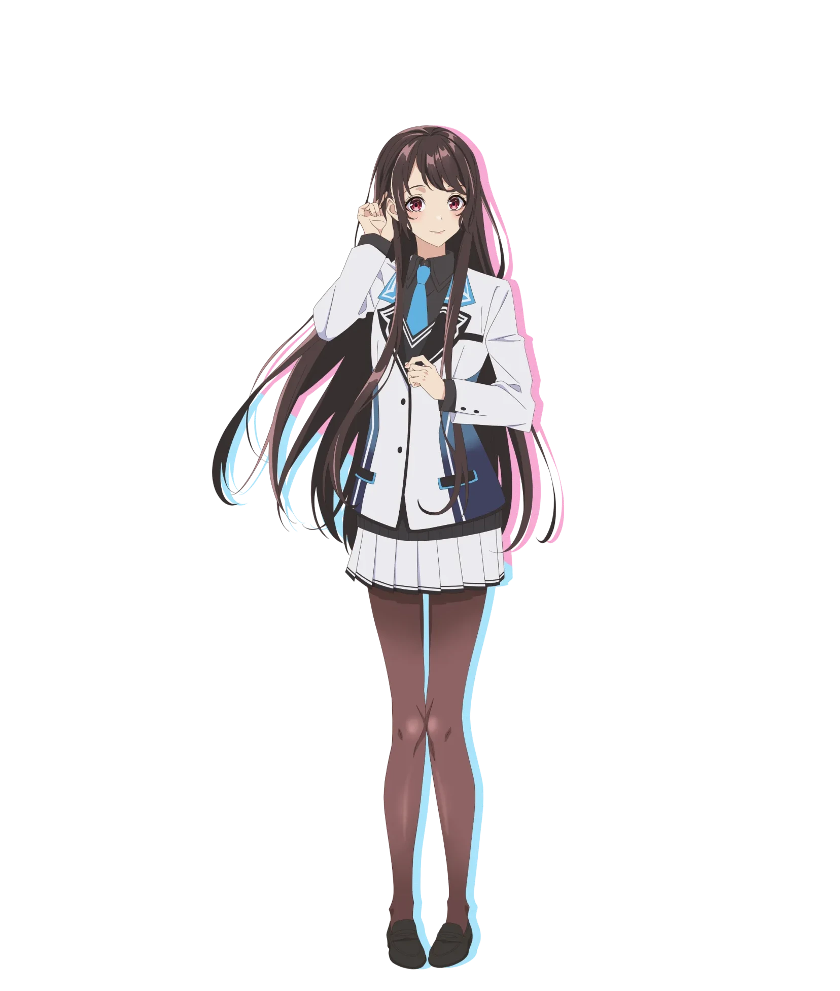 宝城佳織の全身イラスト