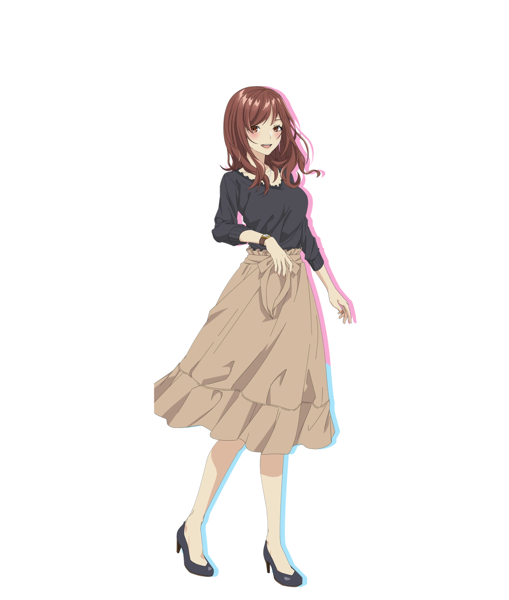御堂美羽の全身イラスト